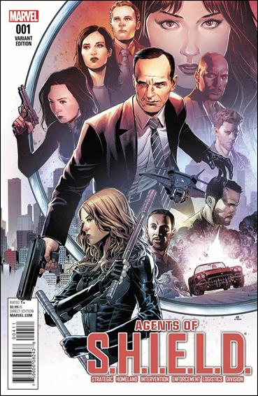 Agents of S.H.I.E.L.D. issue 1-D Jim Cheung 1:50 Cover