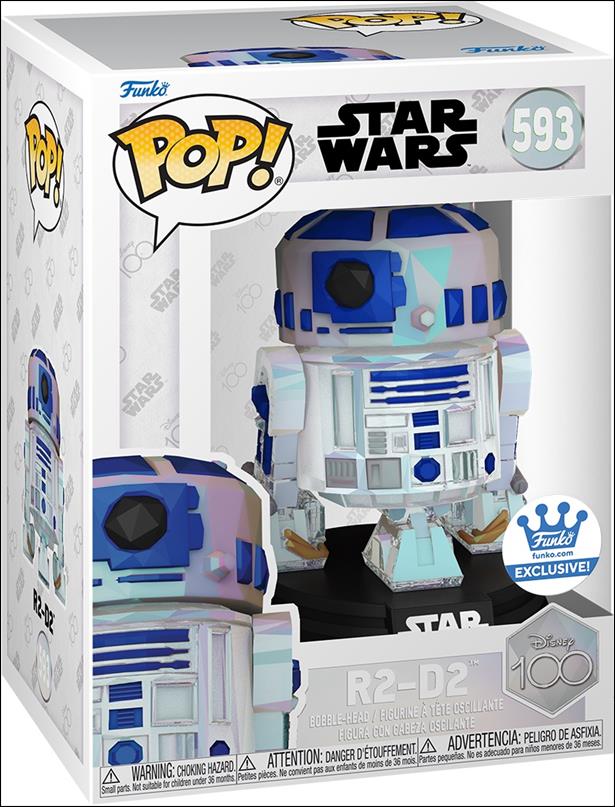 POP! Star Wars figure 593 R2-D2 (Facet) Funko Shop Exclusive