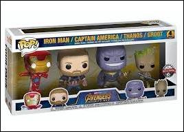 POP! Marvel Multi-Packs figure nn13 Iron Man/ Captain America/ Thanos/ Groot (4 pack)