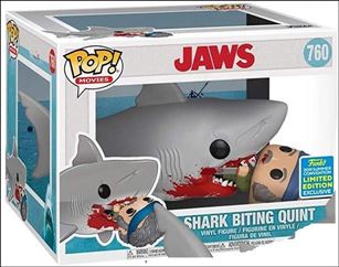 POP! Movies figure 760-B Shark Biting Quint Summer Convention Exclusive