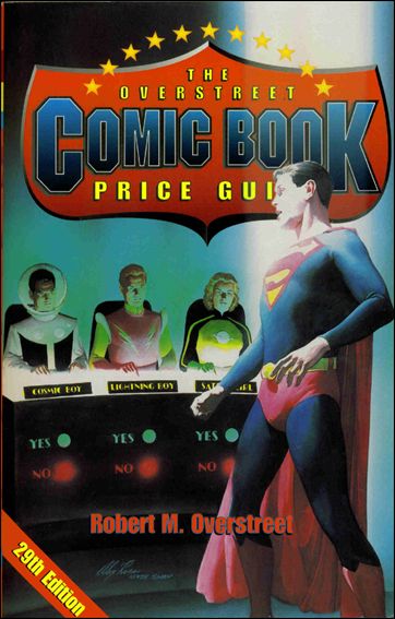 Official Overstreet Comic Book Price Guide issue 29 Superboy and the Legion of Super-Heroes Cover