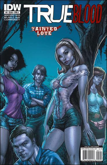 True Blood: Tainted Love issue 5 J. Scott Campbell Cover