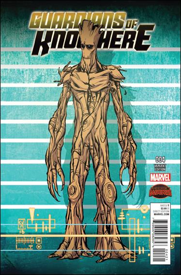 Guardians of Knowhere issue 4-B Skottie Young Groot Cover