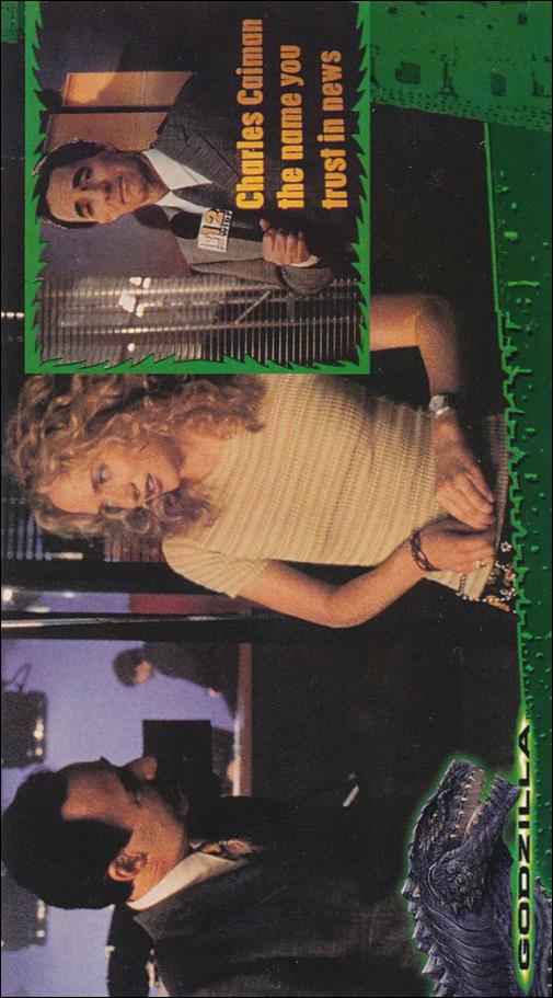 Godzilla Supervue (Base Set) card 6 Big City Blues