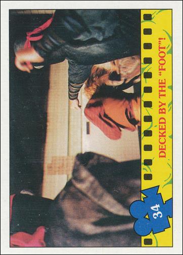 Teenage Mutant Ninja Turtles Movie (Base Set) card 34 Decked by the "Foot"!