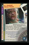 X-Files: 101361 (Base Set) card XF97-0495x1 Lt. Colonel Victor Stans