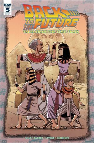 Back to the Future: Tales from the Time Train issue 5-C Alan Robinson 1:10 Cover
