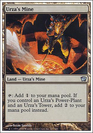 Magic the Gathering: 9th Edition (Base Set) card 327 Urza's Mine
