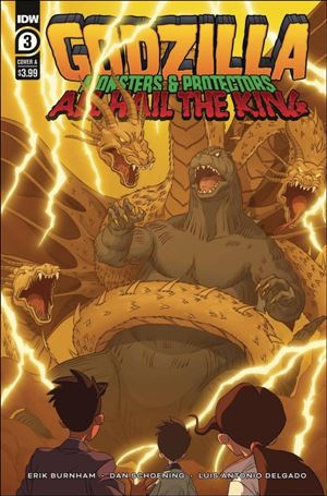 Godzilla: Monsters & Protectors - All Hail the King issue 3 Dan Schoening Cover