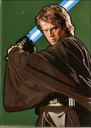Star Wars Galaxy: Series 5 (Foil Subset) card 1-C Anakin Skywalker Gold Foil 1/770