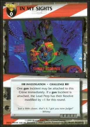 Dredd: The Card Game card 82 In My Sights