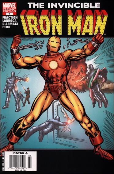 Invincible Iron Man (2008) issue 1-P Barnes & Noble College Booksellers Cover