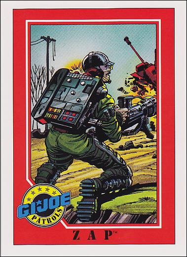 G.I. Joe (Base Set) card 149 Zap