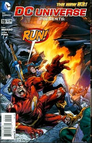DC Universe Presents issue 19 Gatefold Cover