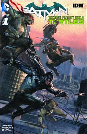 Batman/Teenage Mutant Ninja Turtles issue 1-MC Gabriele Dell'Otto Bulletproof Comics Cover
