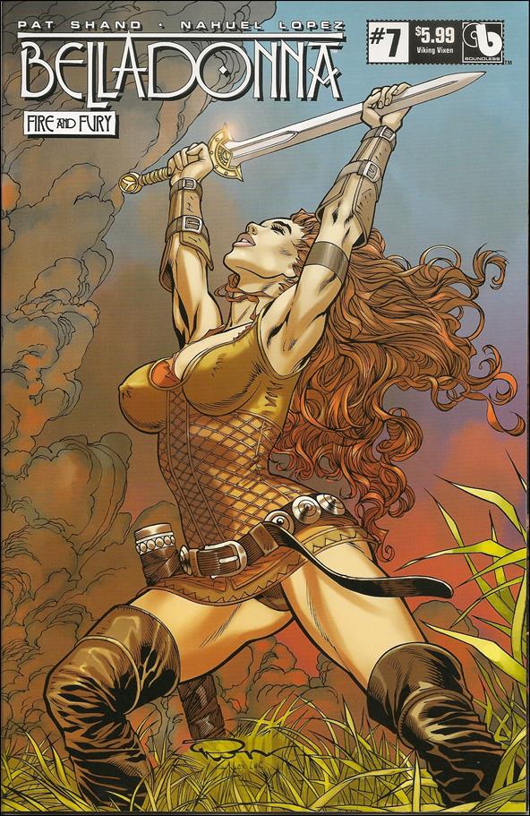 Belladonna: Fire & Fury issue 7-C Ron Adrian Viking Vixen Cover