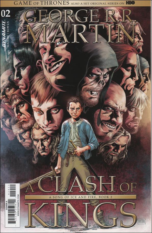 George R. R. Martin's a Clash of Kings (2017) issue 2 Mike Miller Cover