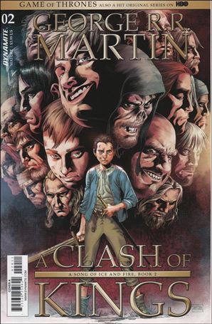 George R. R. Martin's a Clash of Kings (2017) issue 2.00 Mike Miller Cover