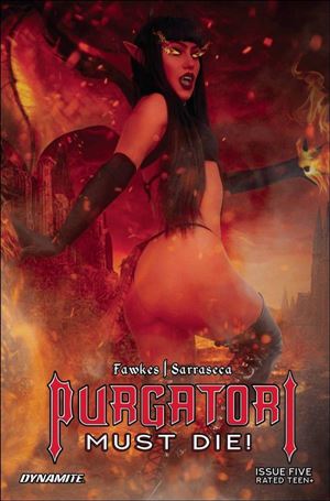 Purgatori Must Die! issue 5-E Cosplay Photo Cover