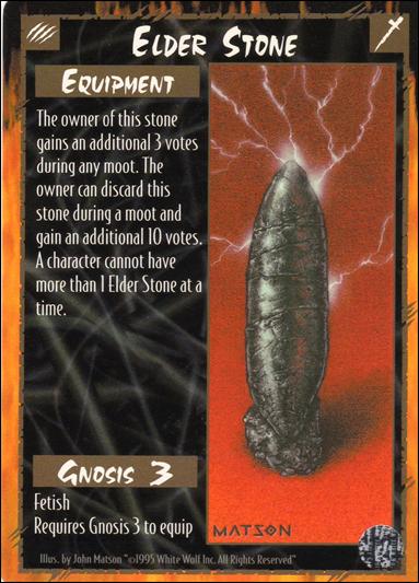 Rage Limited (Base Set) card 66 Elder Stone 