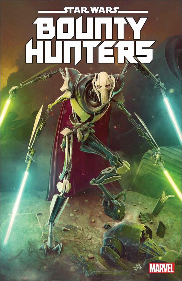 Star Wars: Bounty Hunters issue 38-E Björn Barends 1:25 General Grievous Cover