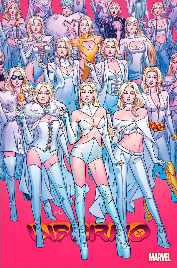 Inferno (2021) issue 3-F Russell Dauterman 1:25 Cover