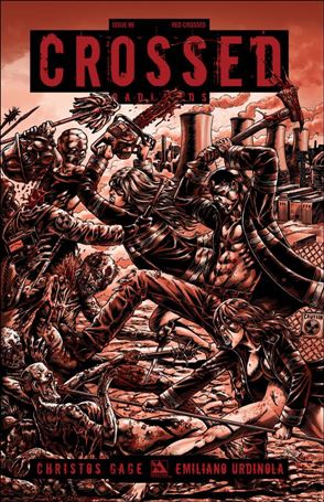 Crossed: Badlands issue 99-F Red Crossed Cover
