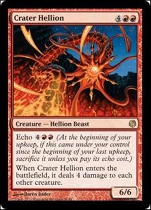 Magic the Gathering: Duel Decks: Heroes vs. Monsters (Base Set) card 56 Crater Hellion