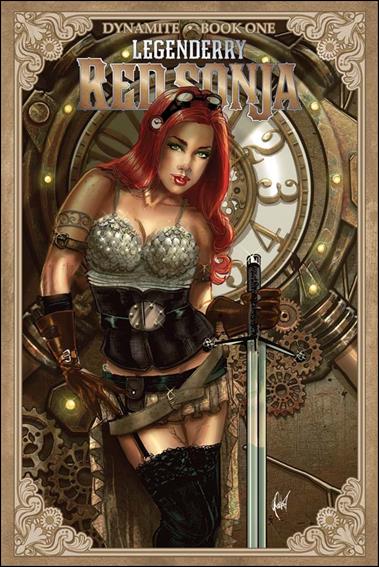 Legenderry Red Sonja (2015) issue 1-B Cedric Poulat Bombshell Cover