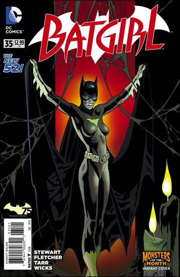 Batgirl (2011) issue 35-C Kevin Nowlan Monsters of the Month Cover