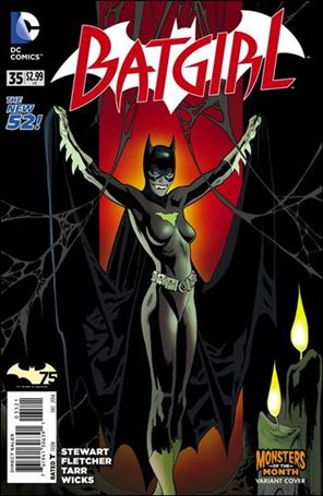 Batgirl (2011) issue 35-C Kevin Nowlan Monsters of the Month Cover
