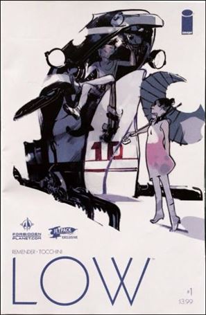 Low issue 1-E Forbidden Planet / Jetpack Comics Cover