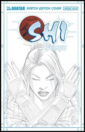 Shi: Sempo issue 1/2-E Sketch Cover
