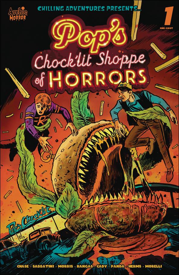 Chilling Adventures Presents...Pop's Chock'lit Shoppe of Horrors issue 1-B Francesco Francavilla Cover