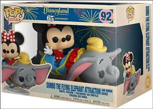 POP! Rides figure 92 Dumbo the Flying Elephant and Minnie Mouse
