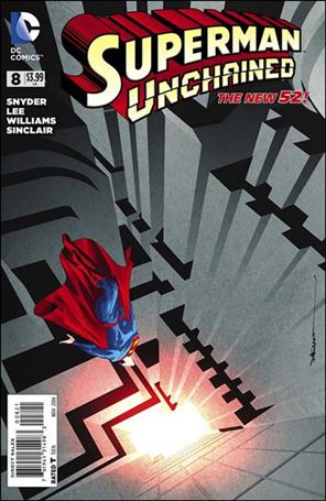 Superman Unchained issue 8-D Dustin Nguyen 1:25 Cover