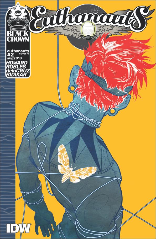 Euthanauts issue 2-C Nick Robles 1:10 Yellow Background Cover