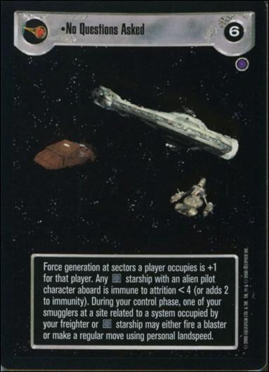 Star Wars: Reflections II: Expanding the Galaxy (Base Set) card 79 No Questions Asked