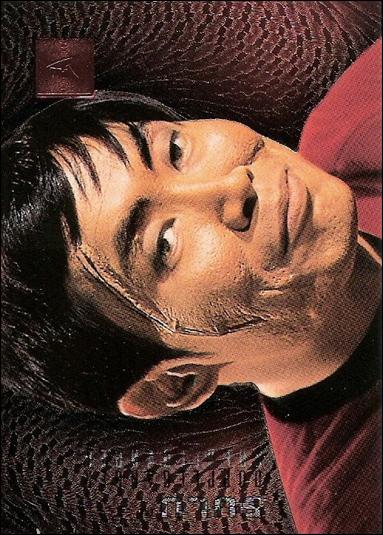 30 Years of Star Trek: Phase Two (Dopplegangers Foil Card Subset) card F3 Sulu in "Mirror, Mirror"