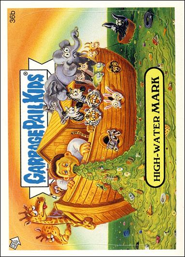 Garbage Pail Kids All-New Series 4 (Base Set) card 36b High-Water Mark