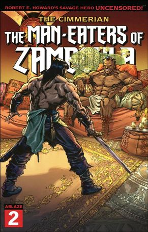 Cimmerian: The Man-Eaters of Zamboula issue 2-B Roberto Meli Cover
