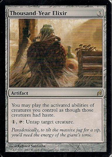 Magic the Gathering: Lorwyn (Base Set) card 263 Thousand-Year Elixir