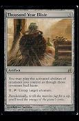 Magic the Gathering: Lorwyn (Base Set) card 263 Thousand-Year Elixir