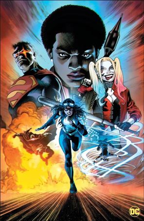 Suicide Squad: Dream Team issue 1-D Eddy Barrows Foil Cover