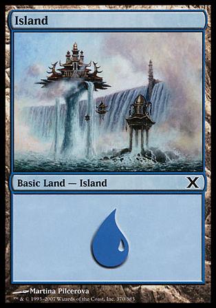 Magic the Gathering: 10th Edition (Base Set) card 370 Island