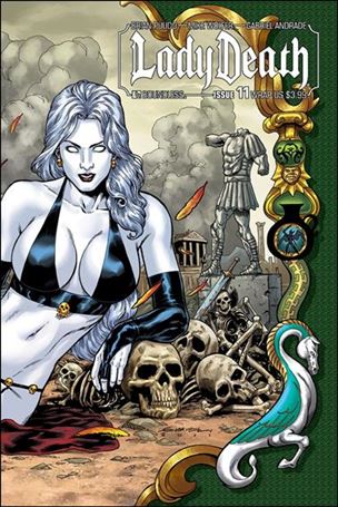 Lady Death (2010) issue 11-B Wraparound Cover