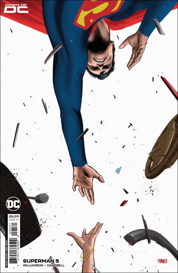 Superman (2023) issue 5-C Jorge Fornes Cardstock Cover
