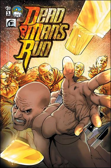 Dead Man's Run issue 3 Tony Parker Cover