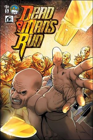 Dead Man's Run issue 3 Tony Parker Cover