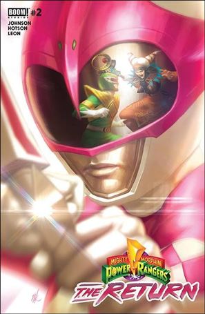 Mighty Morphin Power Rangers: The Return issue 2-B Ejikure Cover
